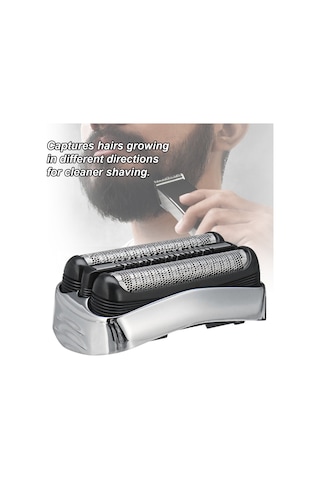Yifomall 21s Trimmer Tıraş Makinesi Yedek Başlıkları Tıraş Folyosu Ve Kesici Braun Series 3 İçin Yedek