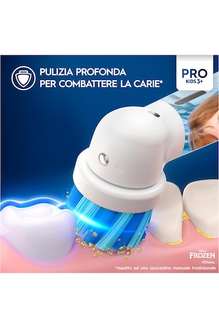 Oral-b Vitality Pro Frozen Özel Seri Çocuklar İçin Şarj Edilebilir Diş Fırçası Ve Seyahat Kutusu Şarjlı
