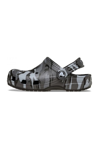 Crocs Classic Camouflage Çocuk Terlik Siyah