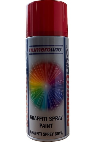 Kırmızı Sprey Boya 400 Ml Hızlı Kuruyan Yüksek Kapatıcılı Boya Graffiti Paint Kirmizi