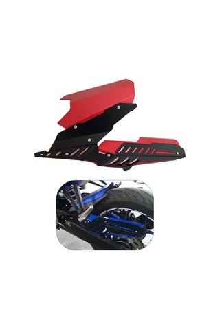 Didadodo Suntek Yamaha Mt03 R3 R25 Kırmızı Için Arka Çamurluk, Zincir Koruma Kapağı Kırmızı