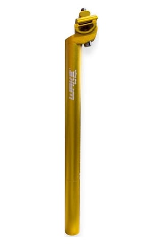 Xbyc 679 Wake Sele Borusu 27.2mm Çap X 35cm Uzunluk Hafif Renkli Bisiklet Koltuk Borusu Sarı Renk Sarı