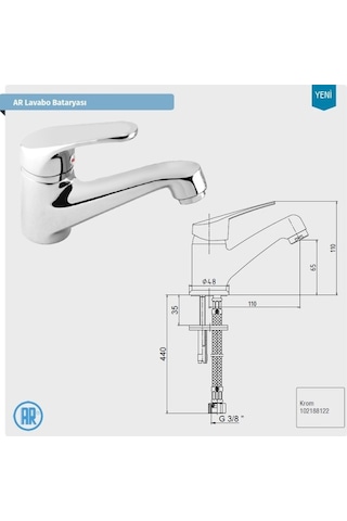 Ar Lucıa Lavabo Bataryası