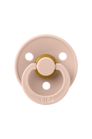 Bibs Colour Simetrik Kauçuk Emzik I Blush I 0-6 Ay Pembe