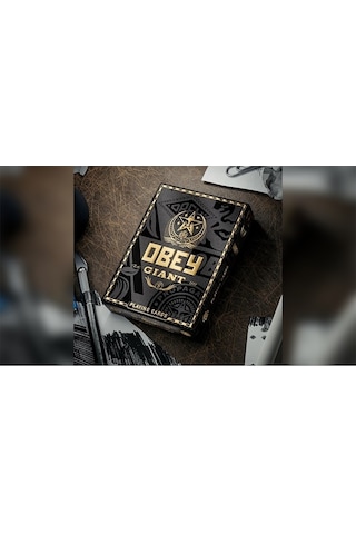 Theory11 Obey Gold Edition Premium Oyun Kağıdı İskambil Kartları Destesi