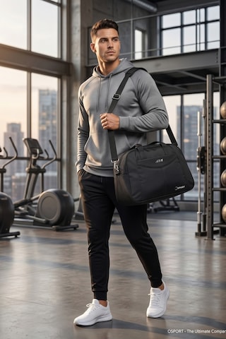 Vıatox Adm 01 Orta Boy Unisex Seyahat&spor El Valizi Siyah