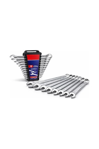 Lexroo 12 Parça Kombine Anahtar Takımı Cr-v Chrome Vanadium Çelik