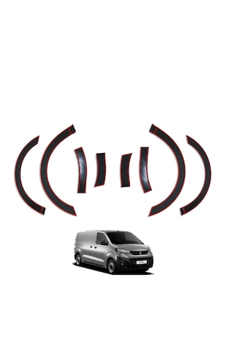 Peugeot Expert Çamurluk Dodik Seti 2017 Ve Üzeri 8 Parça