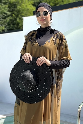 Remsa Taşlı Hasır Şapka Rş-96 Siyah Siyah