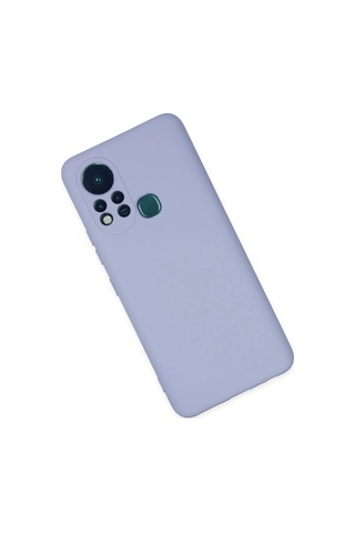 Cosmotex Newface İnfinix Hot 11s Kılıf Nano İçi Kadife Silikon - Lila LİLA