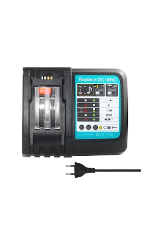 Maiyame Makita İçin 14.4-18v Li-ıon Pil Şarj Cihazı, 100-240v Geniş Voltaj, Hızlı Şarj, 8 Katlı Koruma, Enjeksiyon Kasa Dc18rc Uyumlu