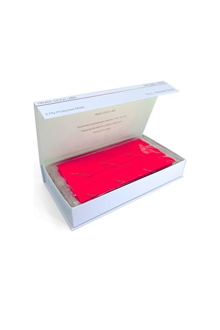 Private Stock Labs 4 Katlı Koruyucu Maske Neon Kırmızı 10'lu