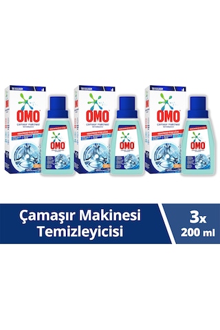 Omo Çamaşır Makinesi Temizleyicisi Çam Esintisi 3 x 200 ML