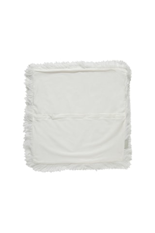 Mudo Home Bonıta Kırlent Kılıfı Beyaz 45x45