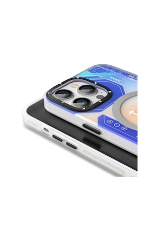 Youngkit Apple Uyumlu iPhone 13 Pro Max Kılıf Magsafe Şarj Özellikli YoungKit Metaverse Serisi Kapak YOUNGKİT-TA85044