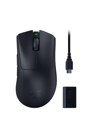 Razer Deathadder V3 Pro + Razer Hyperpolling Kablosuz Adaptör - U