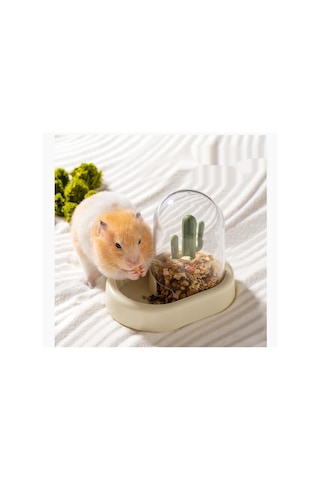 Yystore Hamster Mama Kabı Yiyecek Depolamak Sarı