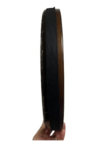 Plastik Cam Derili Akortlu Bendir 45 CM Koyu Film