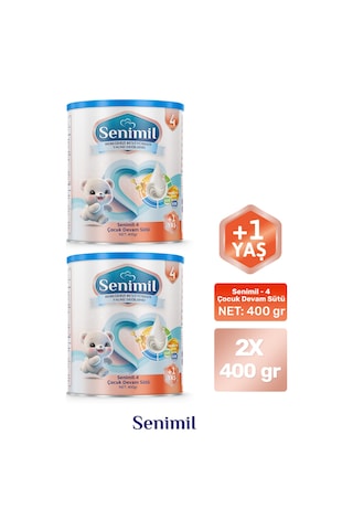 Senimil 4 Çocuk Devam Sütü 400 G 2 Adet