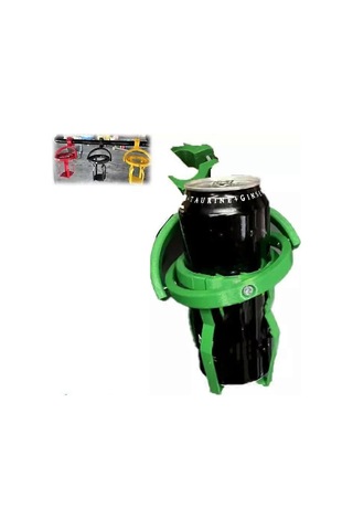 Jiroskopik Bardak Tutucu, Gyrgo Bardak Tutucu Genişletici, 3d Baskılı Yeşil