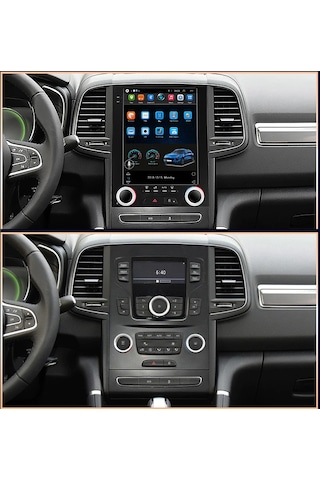 Exvol Renault Megane 4 Tesla Ekran Android Multimedya 4GB/64GB Carplay Ips Ekran