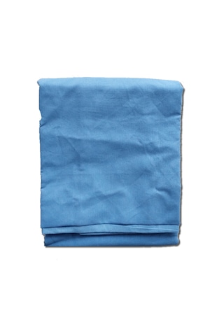 60x80cm Desensiz Yastık Kılıfı, Pamuklu Kaliteli Kumaşlı, Fermuarlı, Sadece Kılıf Mavi