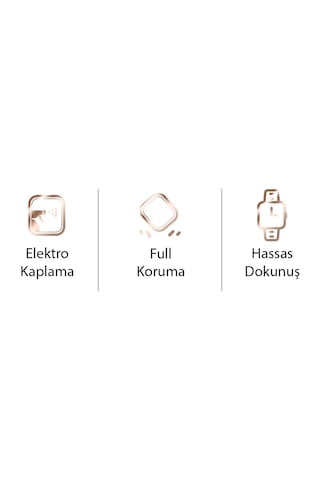 Coofbe Armor Zırhlı Apple Uyumlu Watch 41 MM Full Kaplama Kılıf 2-3-4-5-6-7-8 ve SE