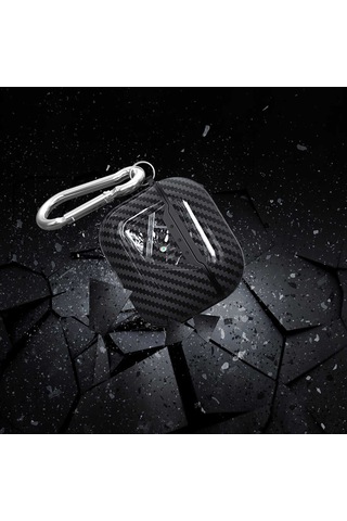 Lexroo Apple AirPods Uyumlu 3. Nesil Kılıf Airbag 05 Silikon - Yeşil