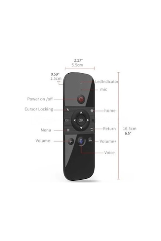 Air Mouse Wireless Keyboard 2.4g Wireless Seskomut Klavye Air Mouse Led Lcd Tv Android Box Bilgisayar Projeksiyon Windows 2000 Xp Vista Windows Ce Windows 7 10 Mac Os X Android Os Smart Android Tv Media Oynatıcılar Şarjlı Ir Öğrenebilir Özellikli Kumanda