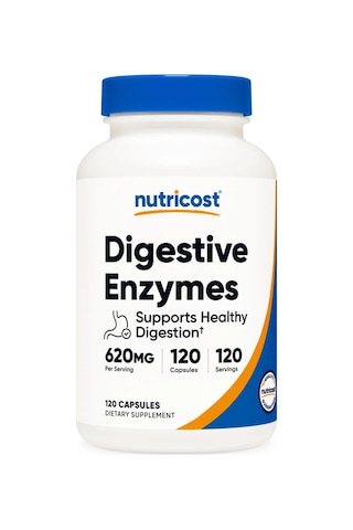 Digestive Enzymes  620mg, 120 Kapsül