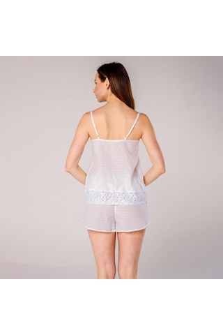 Miespiga Pearl Vual Dantelli Detaylı Şortlu Kadın Pijama Takımı