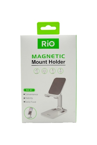 Rio Tech Manyetik Telefon Tutucu - Kullanışlı Ve Stabil Masa Standı