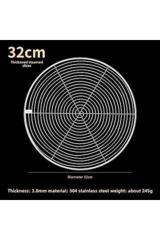 Kosona 304 Paslanmaz Çelik Besin Dereceli 32cm Kalın Fırın Tepsisi - Ev Ve Ticari Kullanıma Uygun, Kolay Temizlenir, Çok Amaçlı Mutfak Aleti