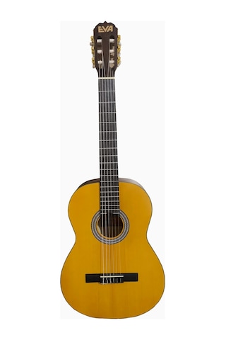Eva Acmh-10 Naturel Mat Klasik Gitar 4/4 Modern Mat Cila Pürü