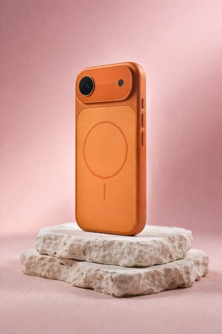 Apple iPhone 17 Air Uyumlu Kamera Korumalı Magsafe Wireless Şarj Özellikli Full Glass Arka Kapak
