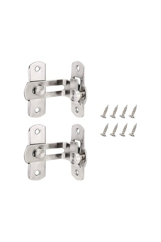 90 Derece Dik Açı Paslanmaz Çelik Kapı Kilidi, Güvenlik Kapı Kilidi, 4 İnç Kapı Kilidi