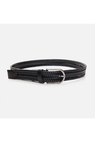 Hotiç Hakiki Deri Siyah Erkek Kemer 06keh290520a100 Siyah-black