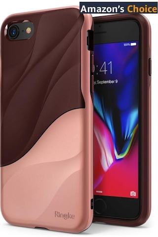 Ringke Wave iPhone 7/8 İle Uyumlu Kılıf Rose Blush
