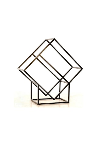 Şömine Metal Odunluk Odun Kovası Şömine Yanı Odunluk