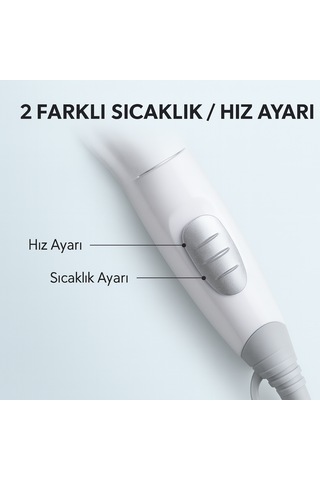 Myblack 1200w Güçlü Ve Katlanabilir Uzun Süre Kullanılabilir Seyahat Tipi Saç Kurutma Makinesi