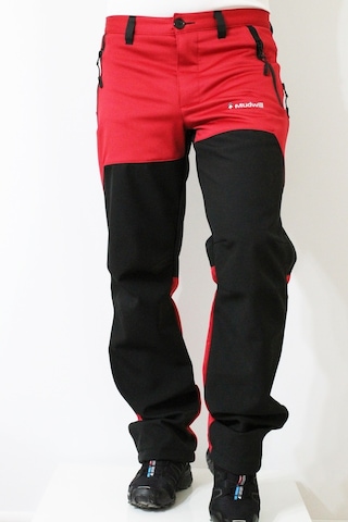 Mudwill Erkek Kışlık Softshell Pantolon Kırmızı-Siyah Kırmızı