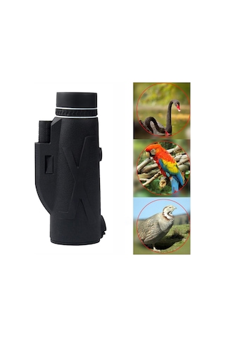 Samdoo 80x100 Bak4 Prisma Yüksek Çözünürlük Monoküler Teleskop - Su Geçirmez, Telefon Tutucu Ve Tripod İle
