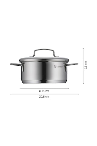 Wmf Mini Kısa Tencere 14 Cm Gümüş