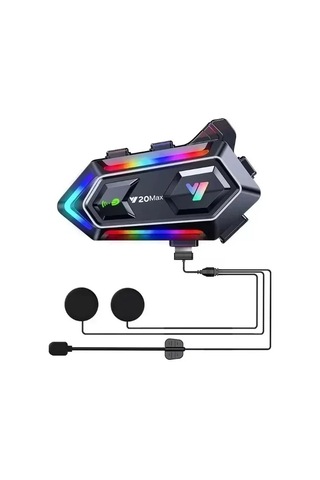 Home Y20 Max Kablosuz Motosiklet Kask Intercom