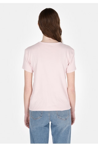 Colin's Colins Slim Fit Kadın Pembe Kısa Kol Tişört Cl1073924 Cl1073924 Q1.v2 Plı Pembe