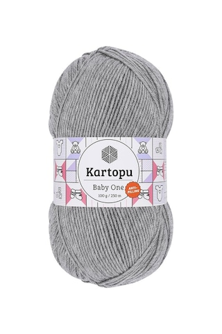 5 Adet Kartopu Baby One K1000 Açık Gri