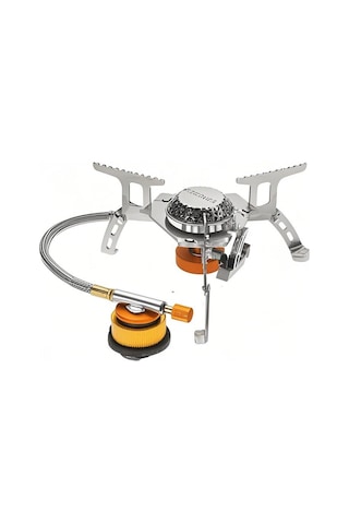 Jeemson Tomshoo Dışarıda Kullanım Kamp Çalışanı Seti: Katlanabilir Ocak Cr-8c + 9 Parça Rüzgar Engelleyici Ws-9 + Gaz Kartuşu Dönüştürücü Gt-1 - Kamp, Yürüyüş, Piknik İçin İdeal Çok Renkli