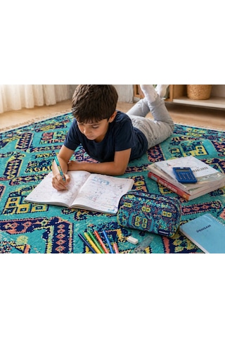 Pensan Kültürel Desenli Kurşun Kalem 96050 Çok Renkli