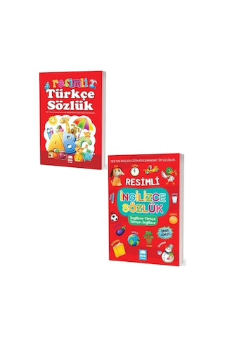 Ema Çocuk Resimli Türkçe Sözlük Ve Resimli Ingilizce Sözlük Seti