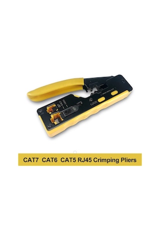 Cat 7 Pense Cat6A Cat6 Cat6Ez Yeni Nesil Sıkma Pensesi Rj45 Rj12